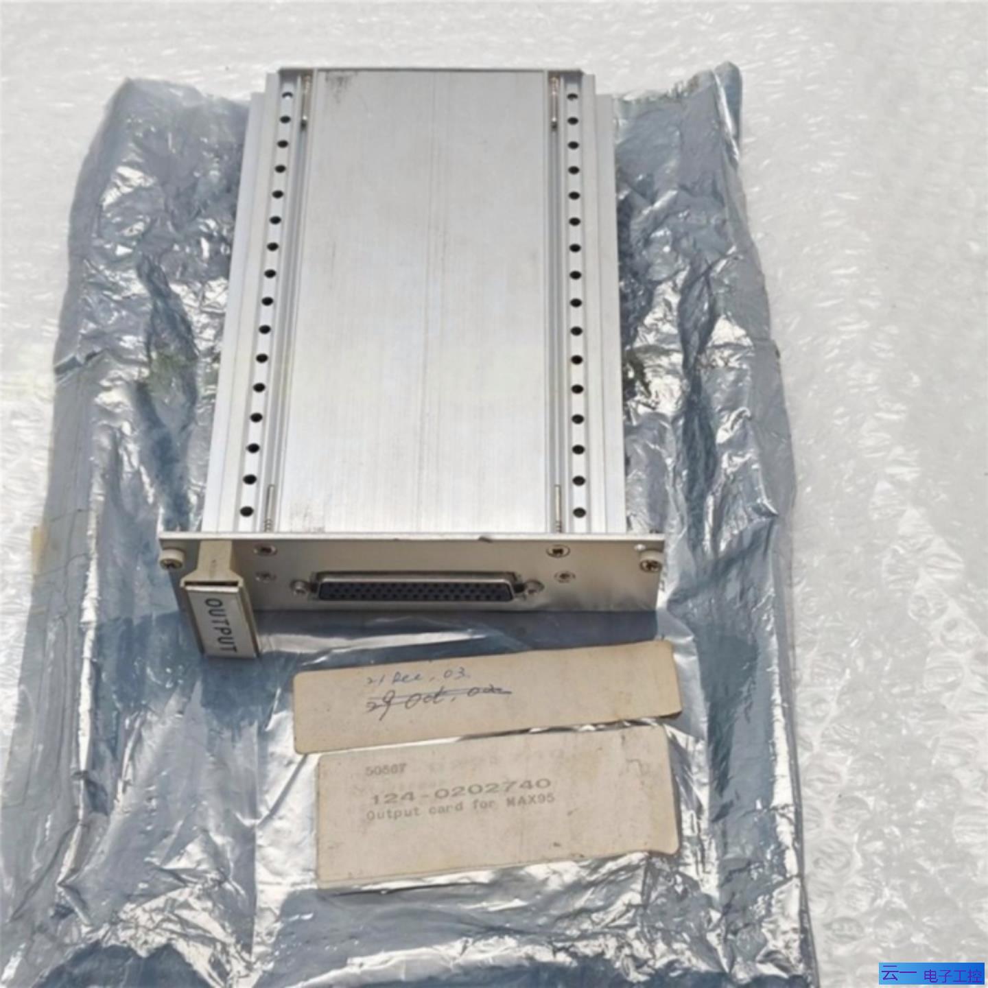 124-0202740卡用于MAX95控制器模块成色几乎全；议价