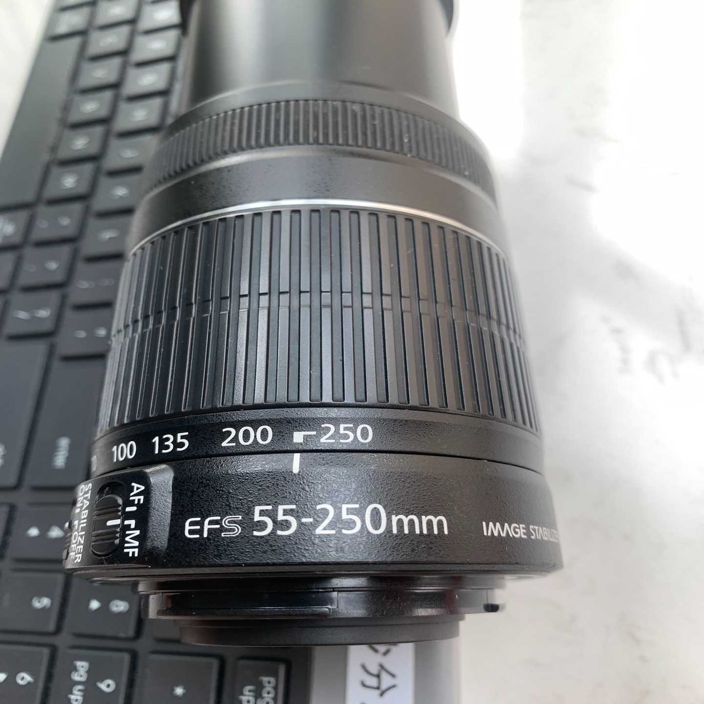 佳能单反相机镜头55-250 IS II 二代 STM靜音；议价