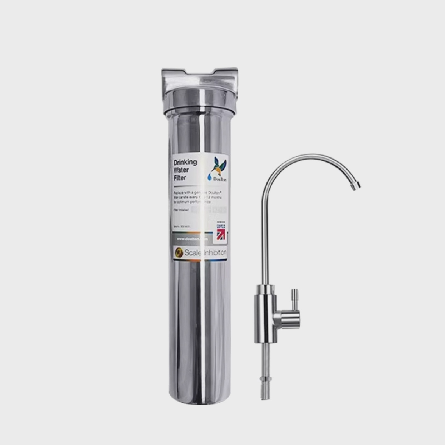 Doulton道尔顿台下净水器家用直饮HIS-SI高端厨房净水机过滤器