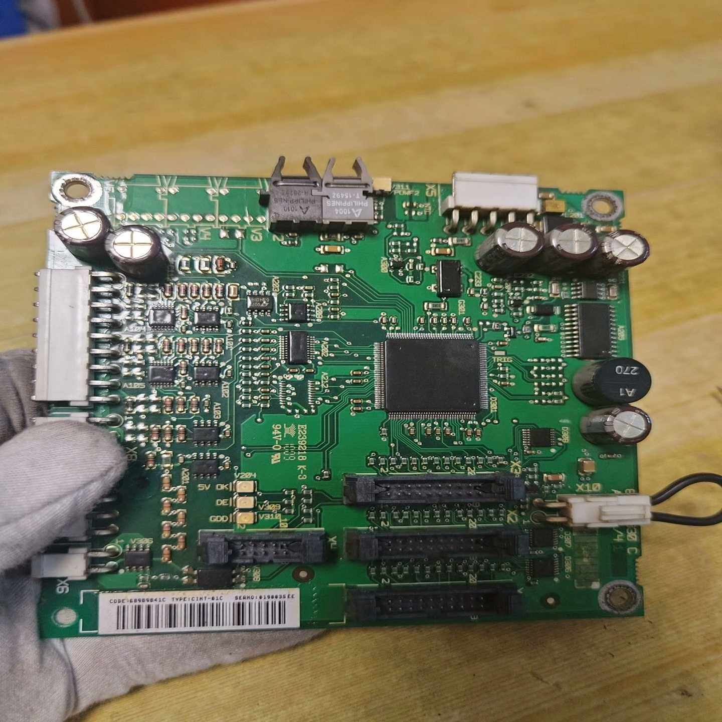 CINT-01C整流光纤板，原装拆机，功能完好，照片实物，-议价