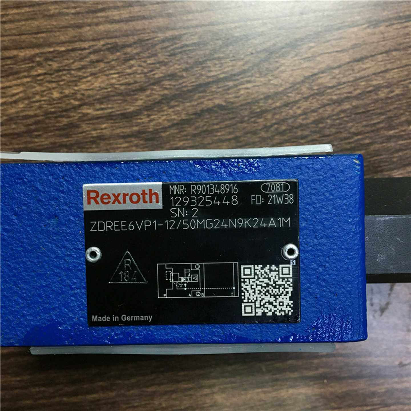 REXROTcH力士乐液压溢流阀ZDREE6VP1-12/50MG24N9K24A1M