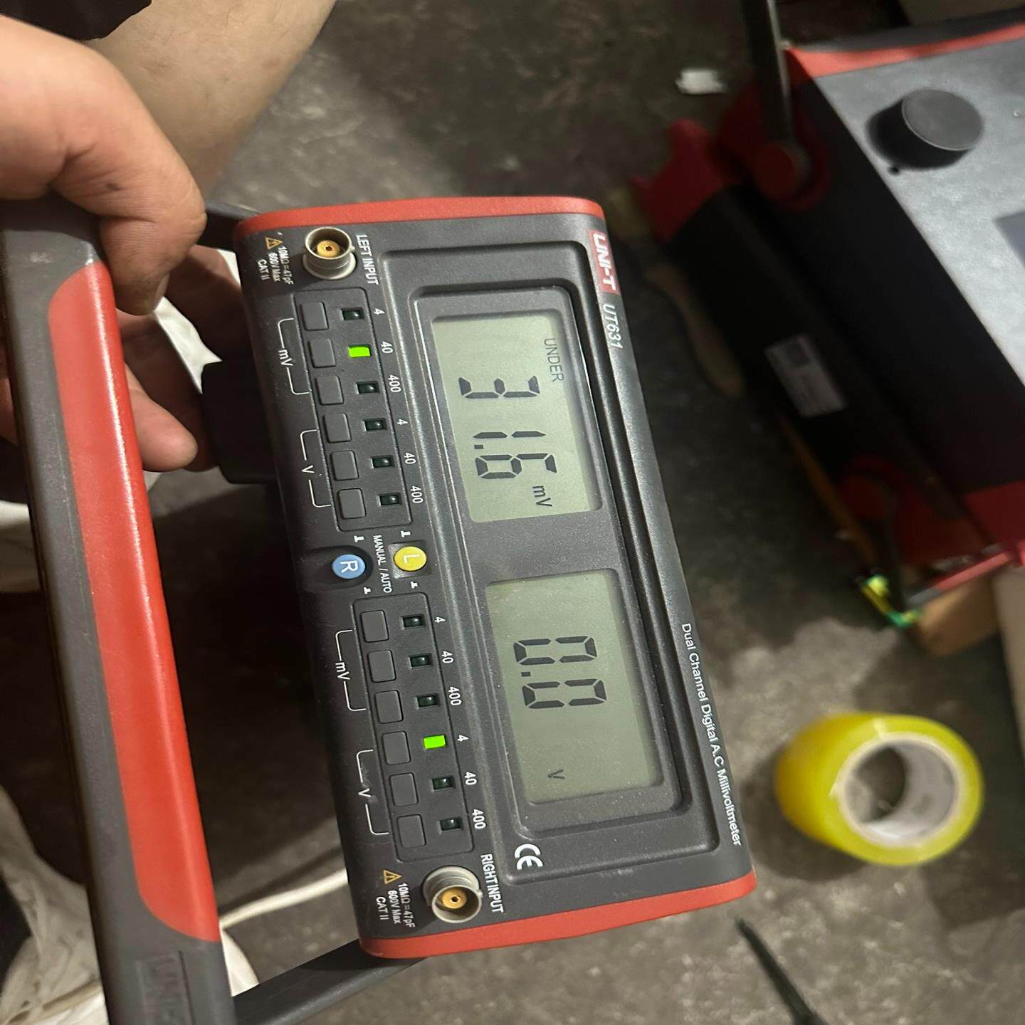 优利德UT631数字毫伏表双通道 价格实惠，（佳毅工控）