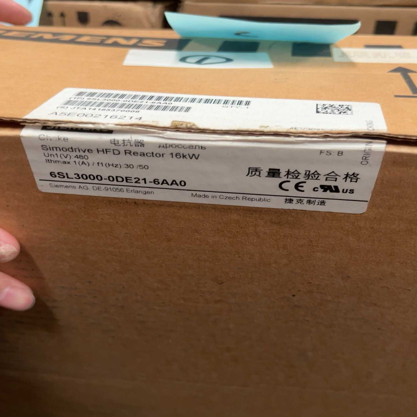 6SL3000-0DE21-6AA0电抗器[浩蓉商户]