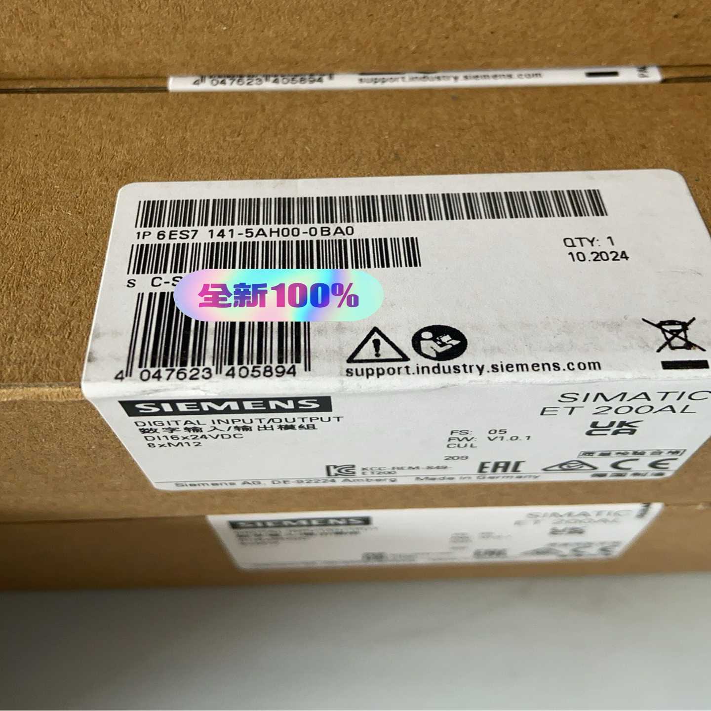 ET200/DI16模块6ES7141-5AH00-0BA0【卡奥电子】