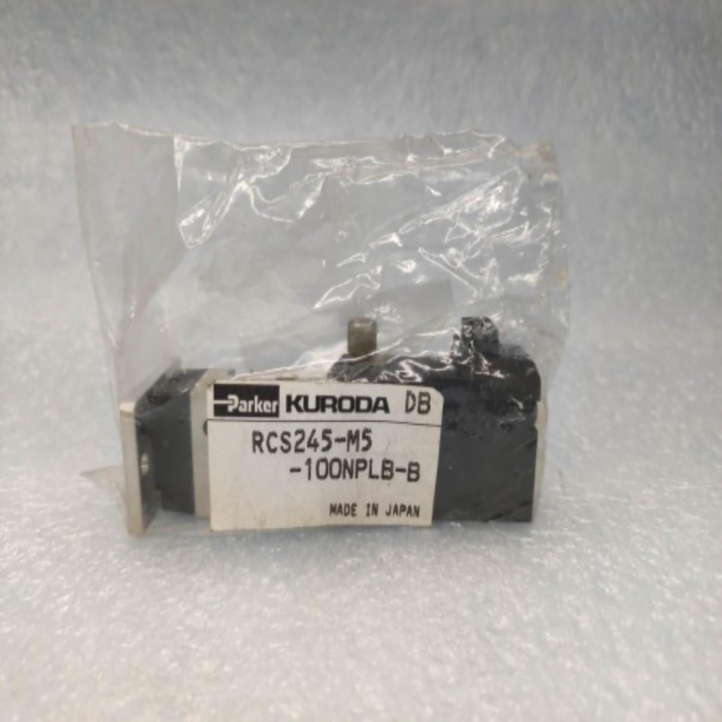 KURODA黑田精工 电磁阀 RCS245-M5-100NPLB-B 日本正品原装现货