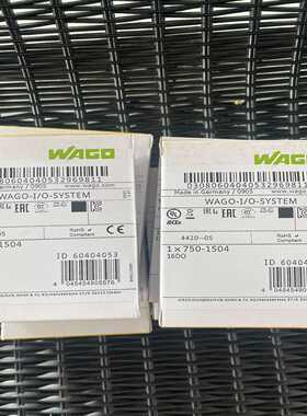wago万可16位数字模块750-1504750-14(胖胖商铺）