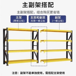 仓储货架置物架多层家用储物架仓库超市车库储物间地下室收纳批发