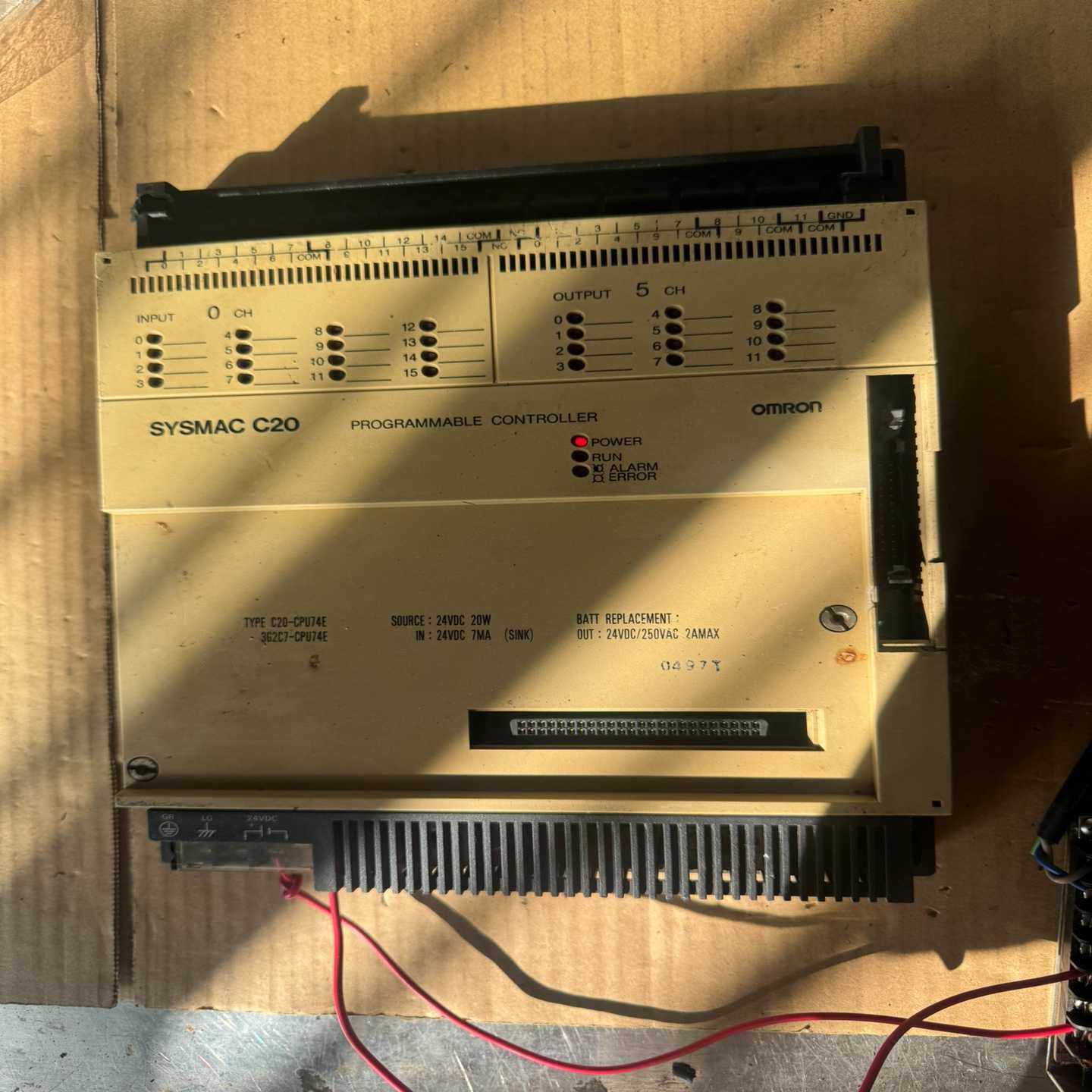 欧姆龙SYSMAC-C20C20-CPU74E/3G2C-询价客服