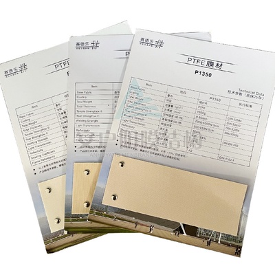 张拉膜PTFE膜布PVDF膜材停车棚膜结构加工ETFE建筑车棚篷布刀刮布
