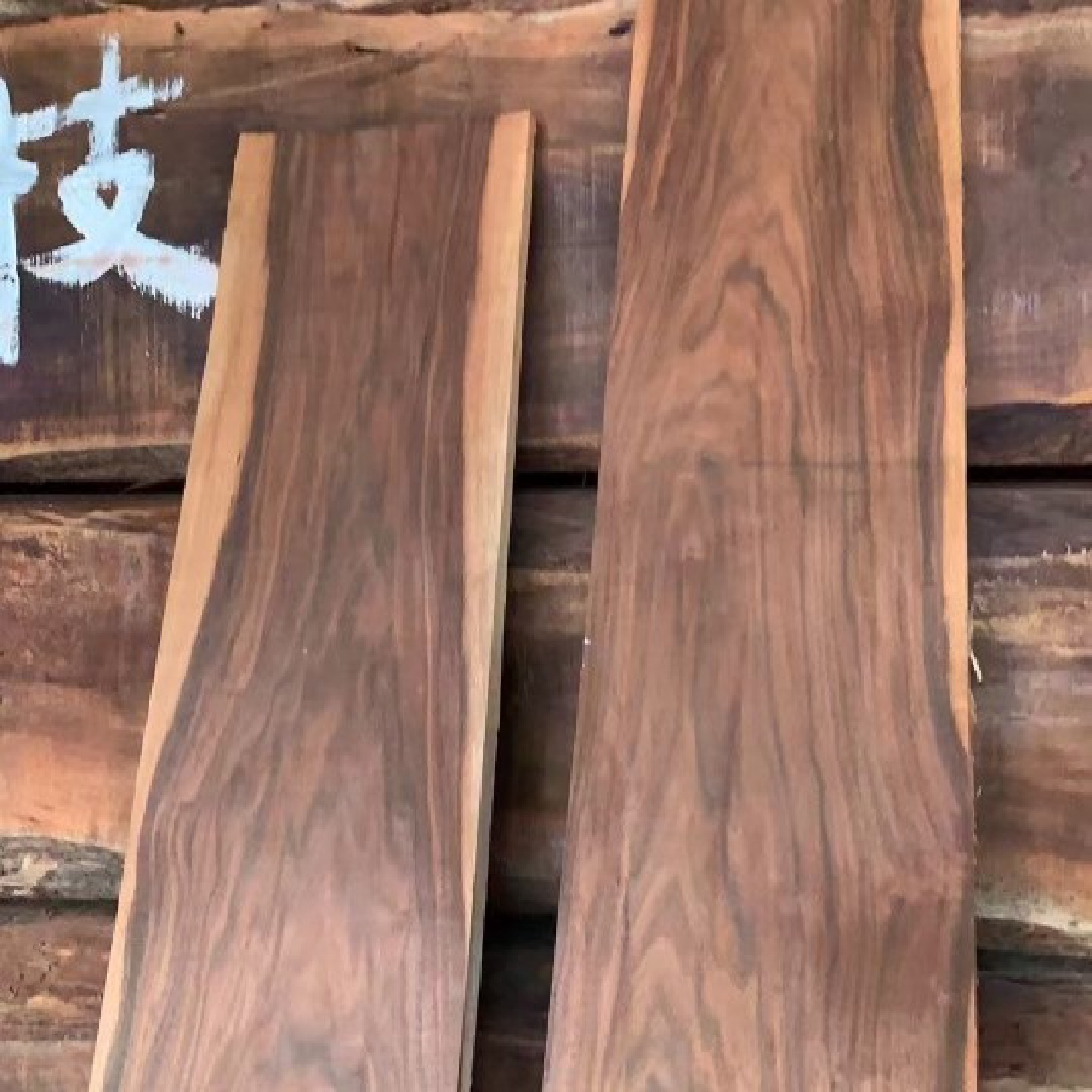 港口木材南美黑酸枝酸枝木原木板材家具实木木料南美黑金檀