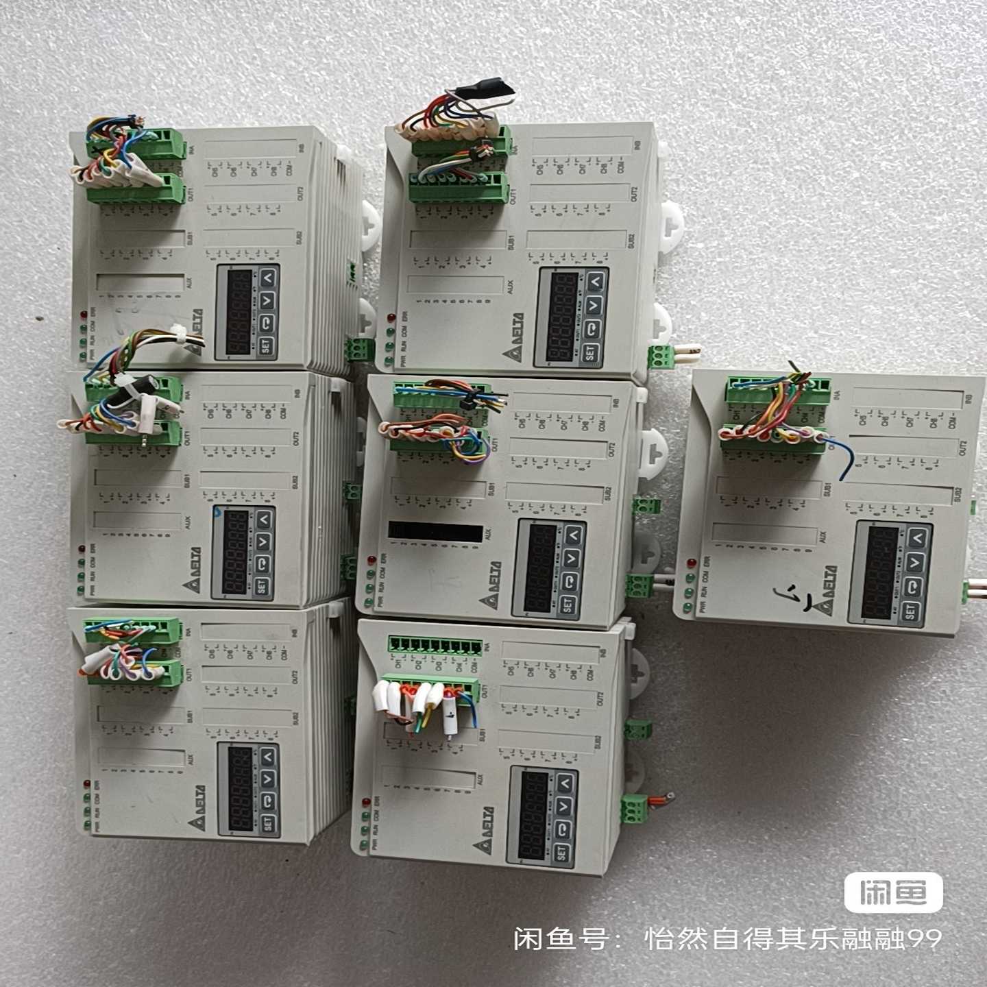 台达dte10t温控模块，成色如图    议~询价