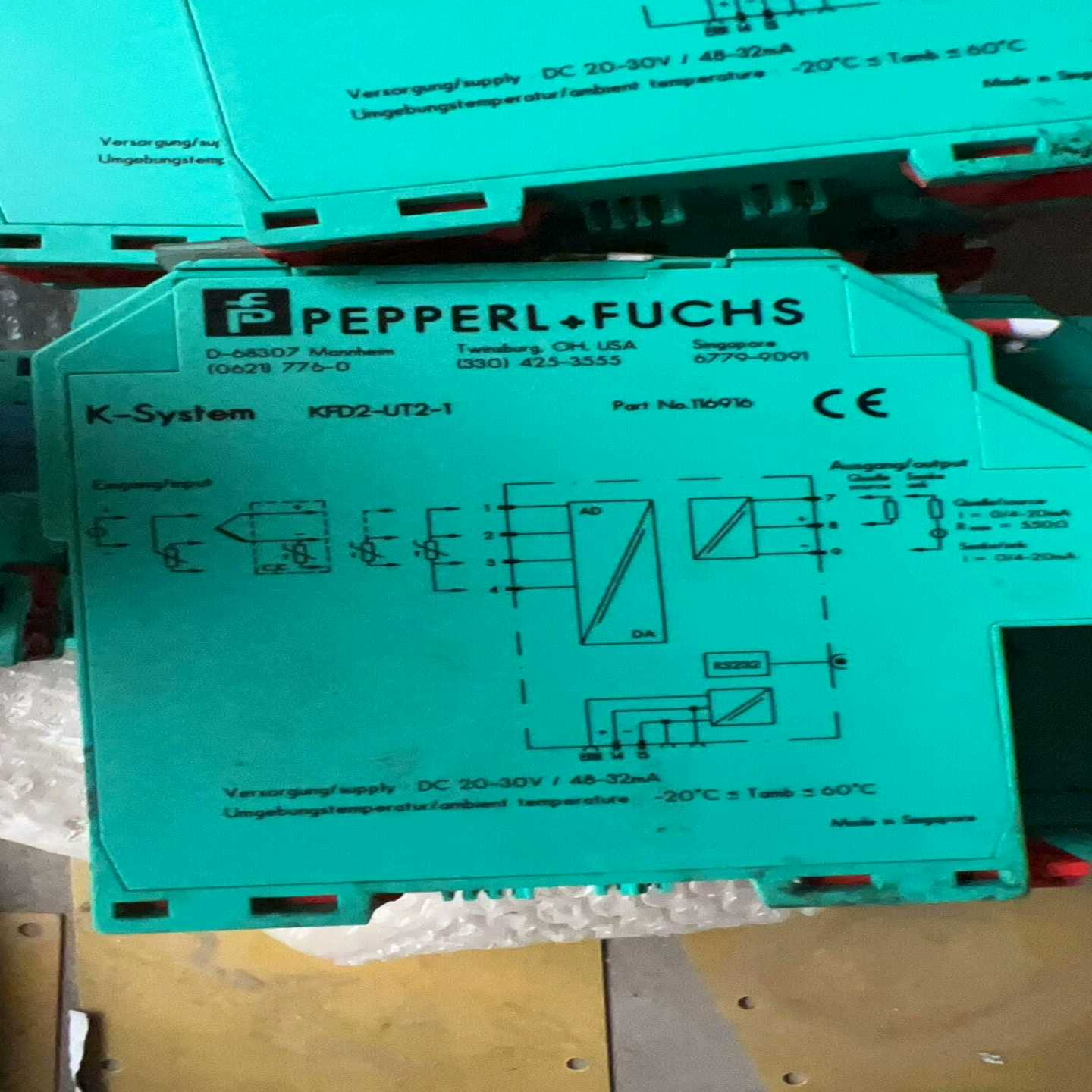 【议价】倍加福KFD2-UT2-1隔离栅继电器