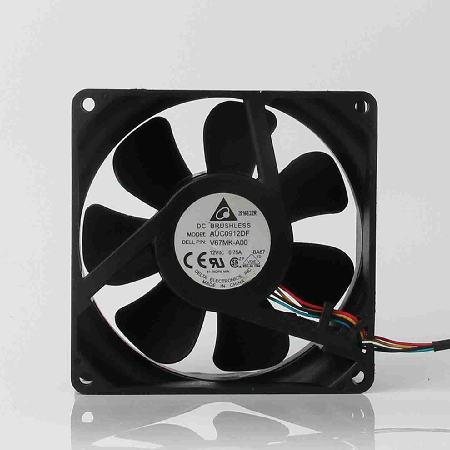 议价-全新台达AUC0912DFV67MK-A0012V/DC0Z.75A双滚珠散热风扇