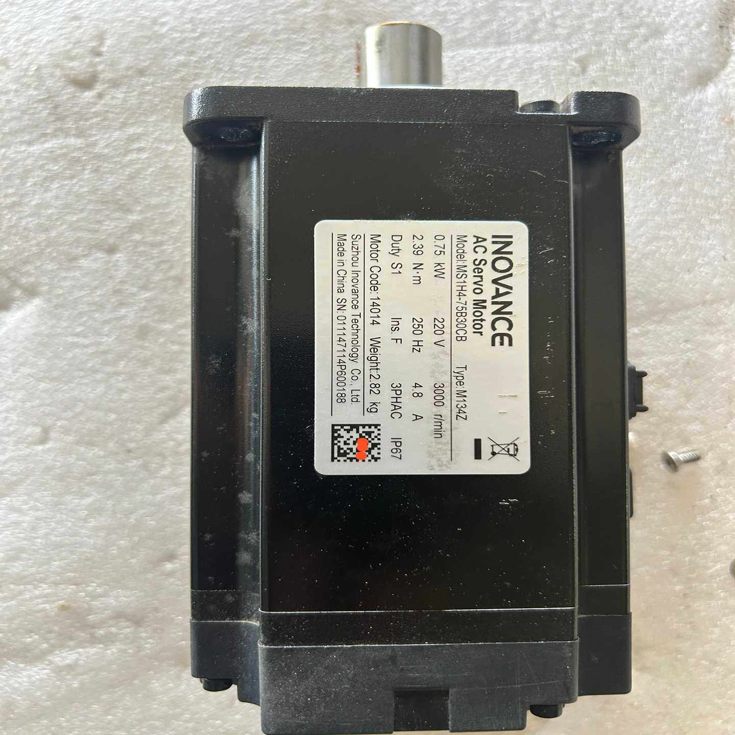 #电机汇川伺服电机MS1H4-75B30CB一议价商品