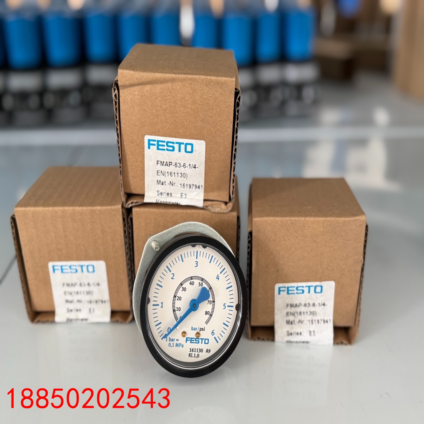 【请询价】FESTO费斯托压力表FMAP-63-6-14-EN全新