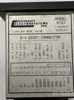 售前询价议价Cincinnati Electrosystems 数字面板