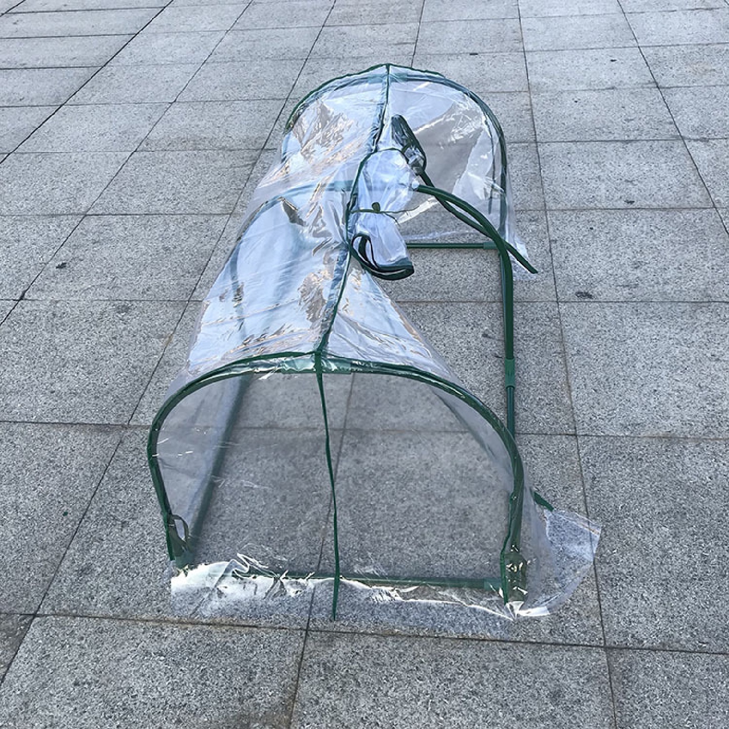 喷漆钢管花架迷你小暖房花房保温棚大棚防雨遮阳棚透明罩多肉棚
