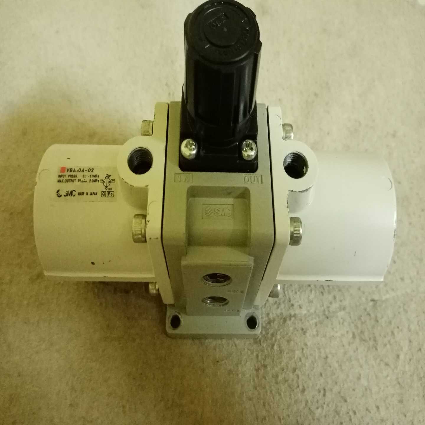拆机原装SMC增压阀VBA10A-02现货一台，成色挺新，实--议价商品