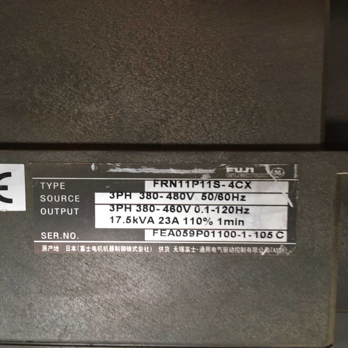 富士11KW三相380VFRN11P11S-4CX拆机变-议价