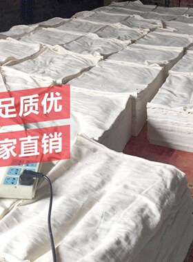 白色工业擦机布抹布碎布头无尘布包邮吸油碎步吸水大块布碎布全棉