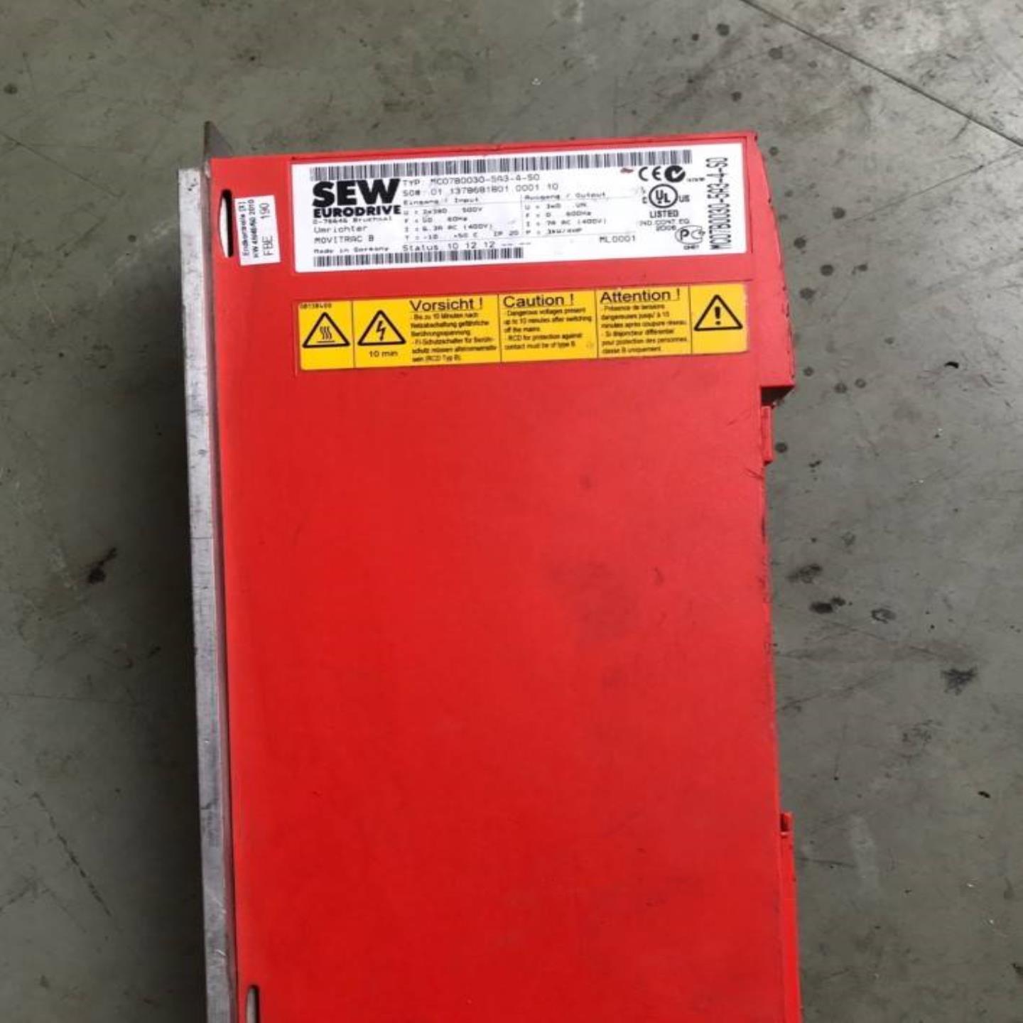 配件sew变频器mc07b0030-5a3-4-s0议价处理功能包好议价