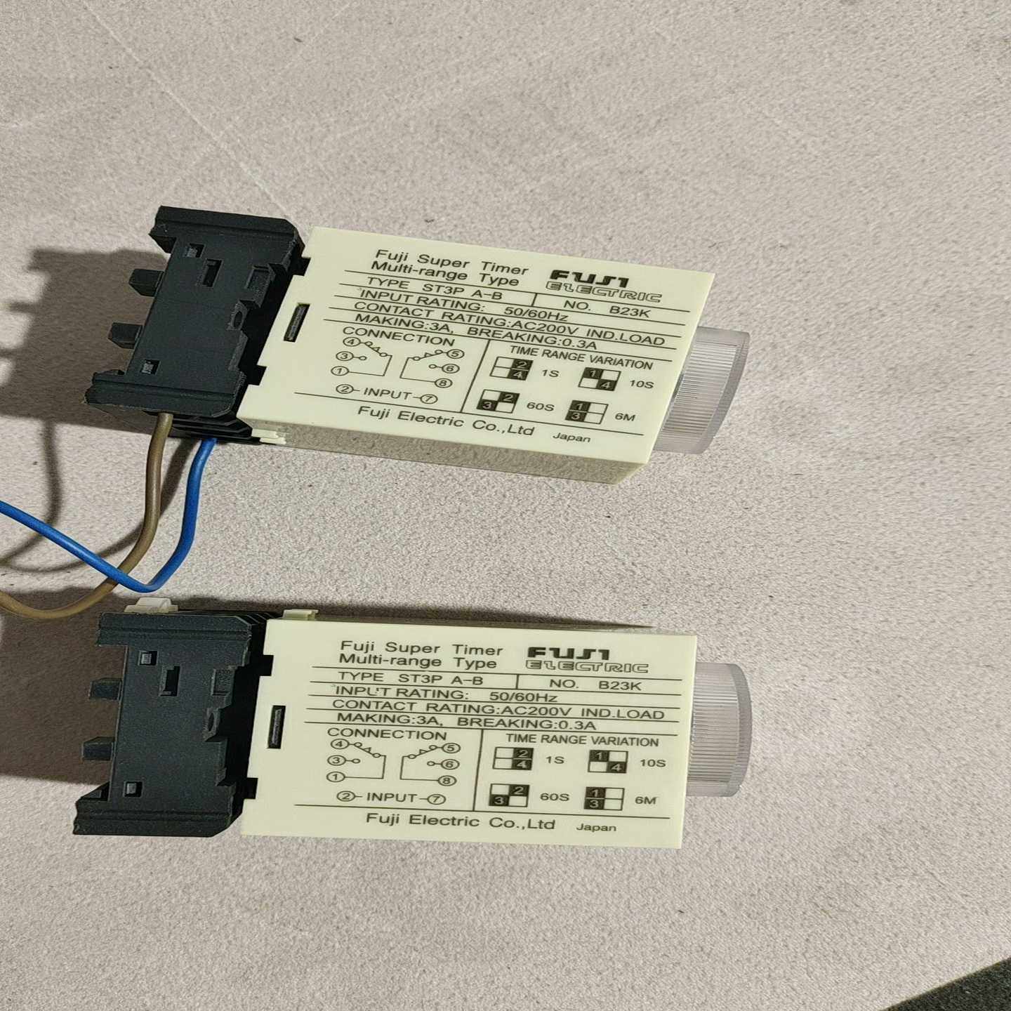 ST3P A一B时间继电器两台35一个。~询价