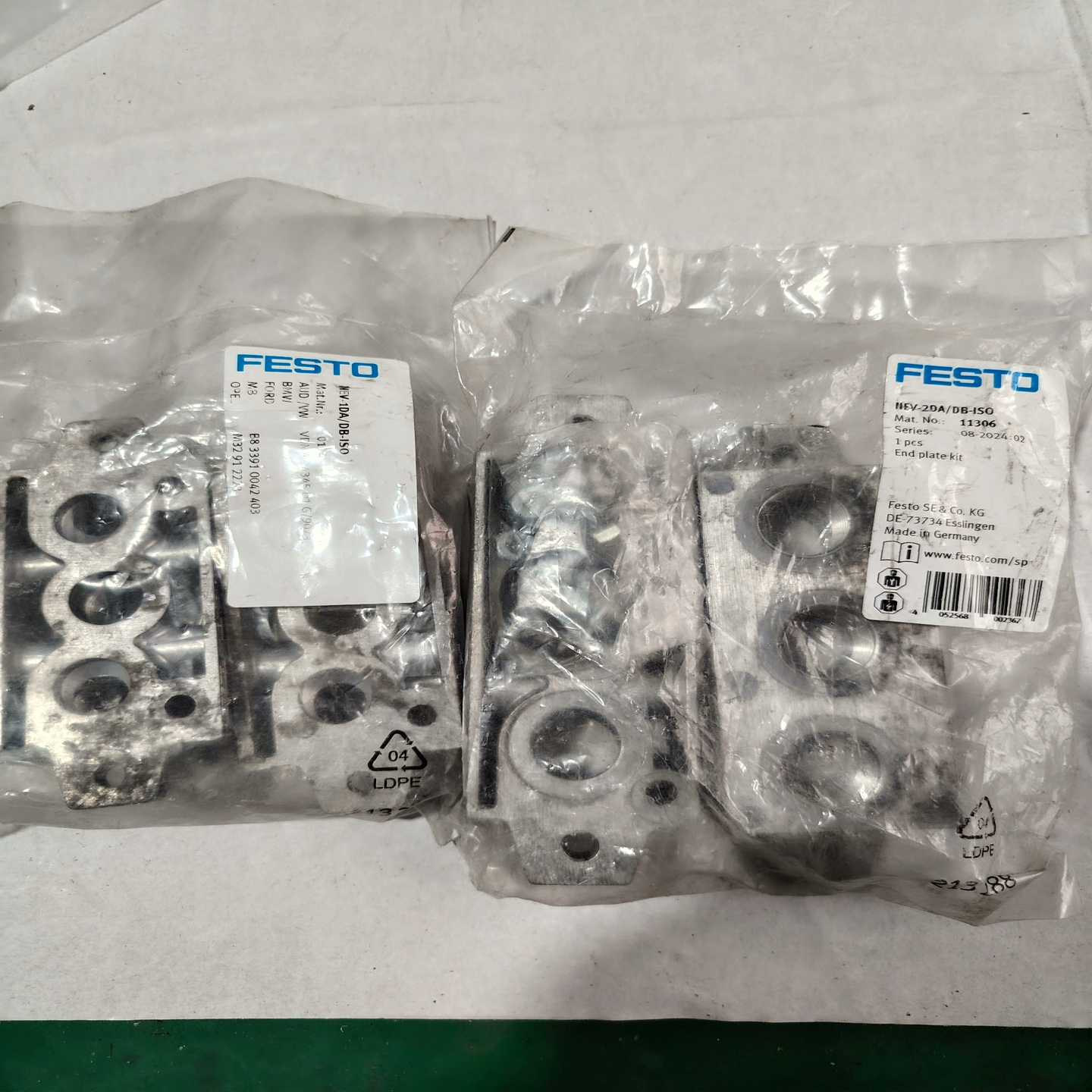 FESTO端板组件NEV-2/1DA/DB-ISO1