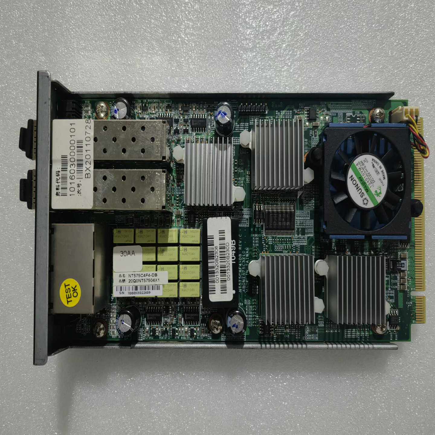 TOPSEC-CARD-4S4A千兆4光口4电口模块用于（零零电子）
