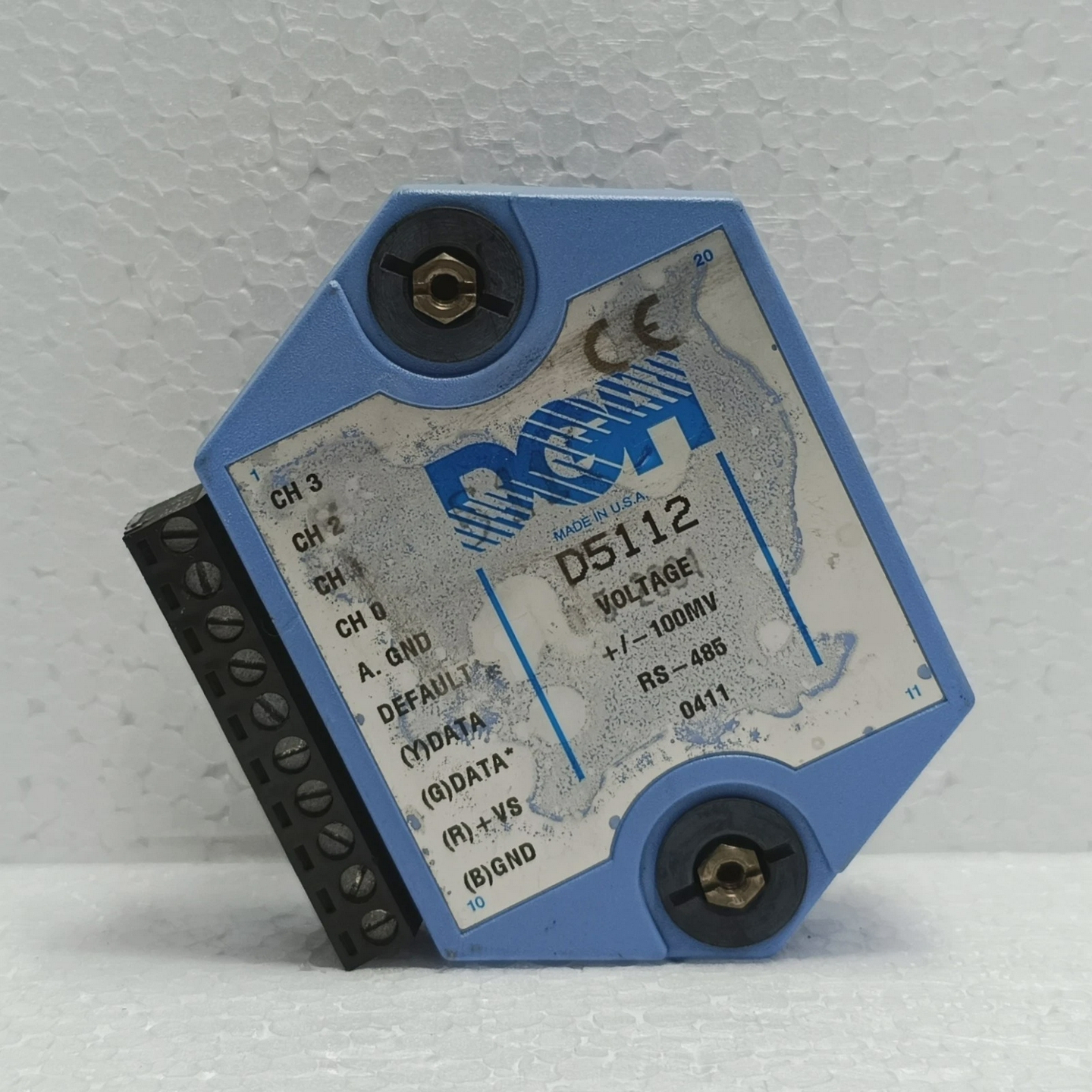 DGHD5112VoltageInputModule100mVRS-485P/N0411Used