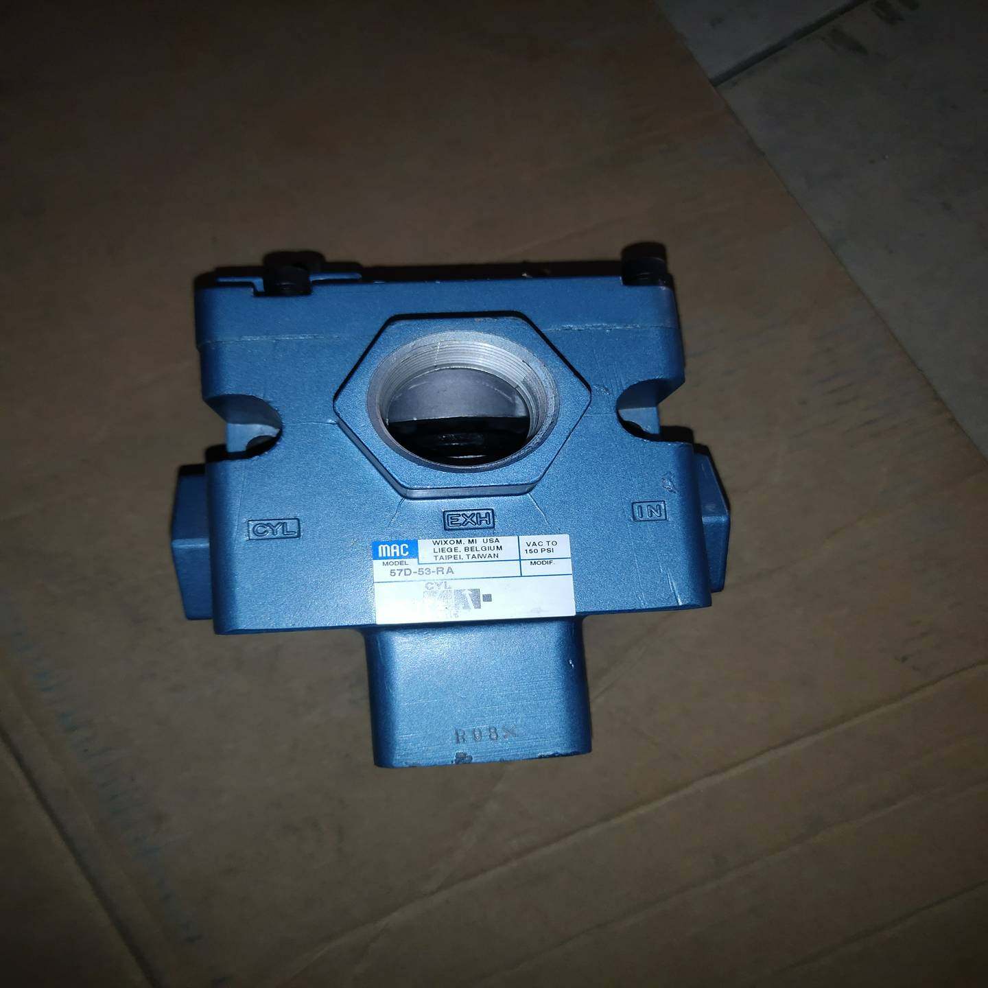 美国MAC电磁阀57D-53-RA，全新原装正品，未使用过。{议价}