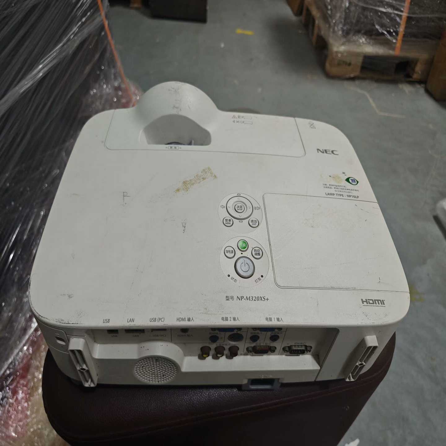 询价NEC投影仪NP-M320XS测试完好,正常使用,