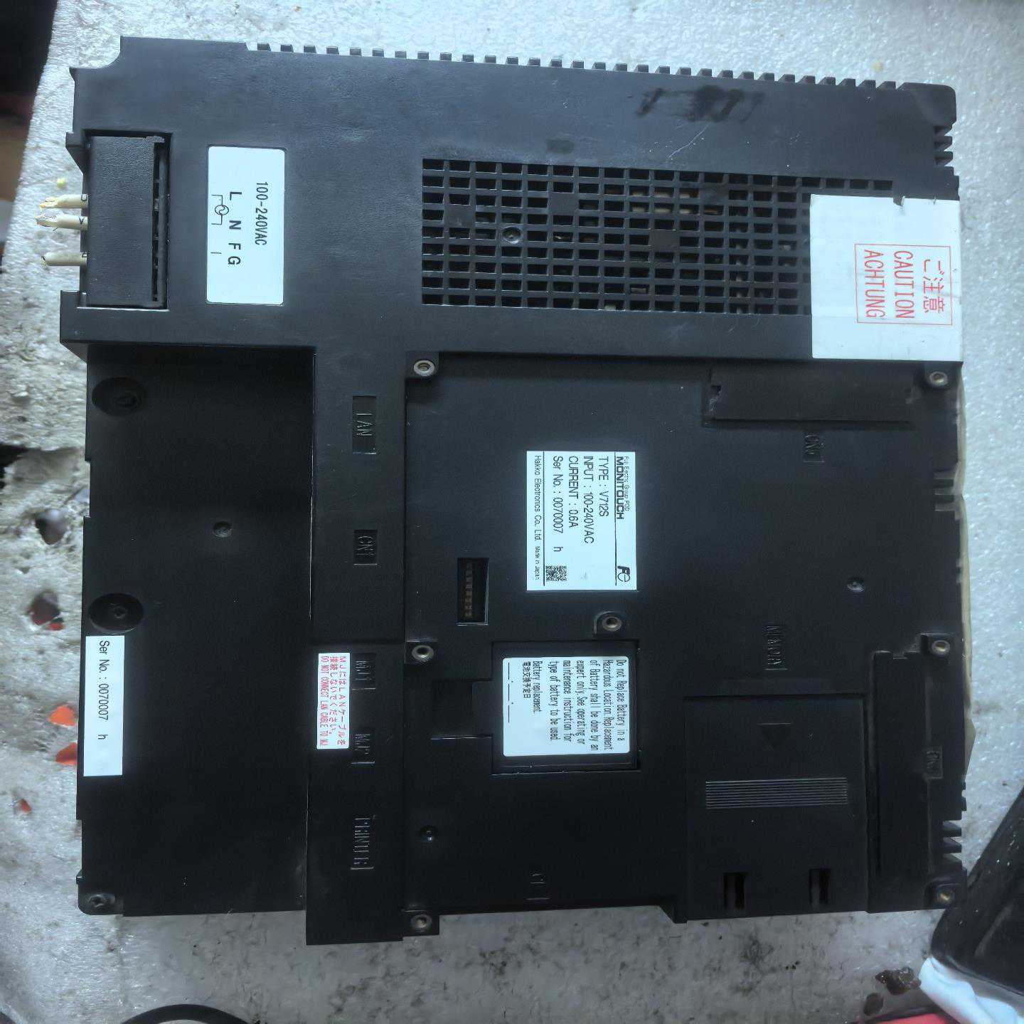 MONITOUCH触摸屏，V712S，100-240VAC，~议价