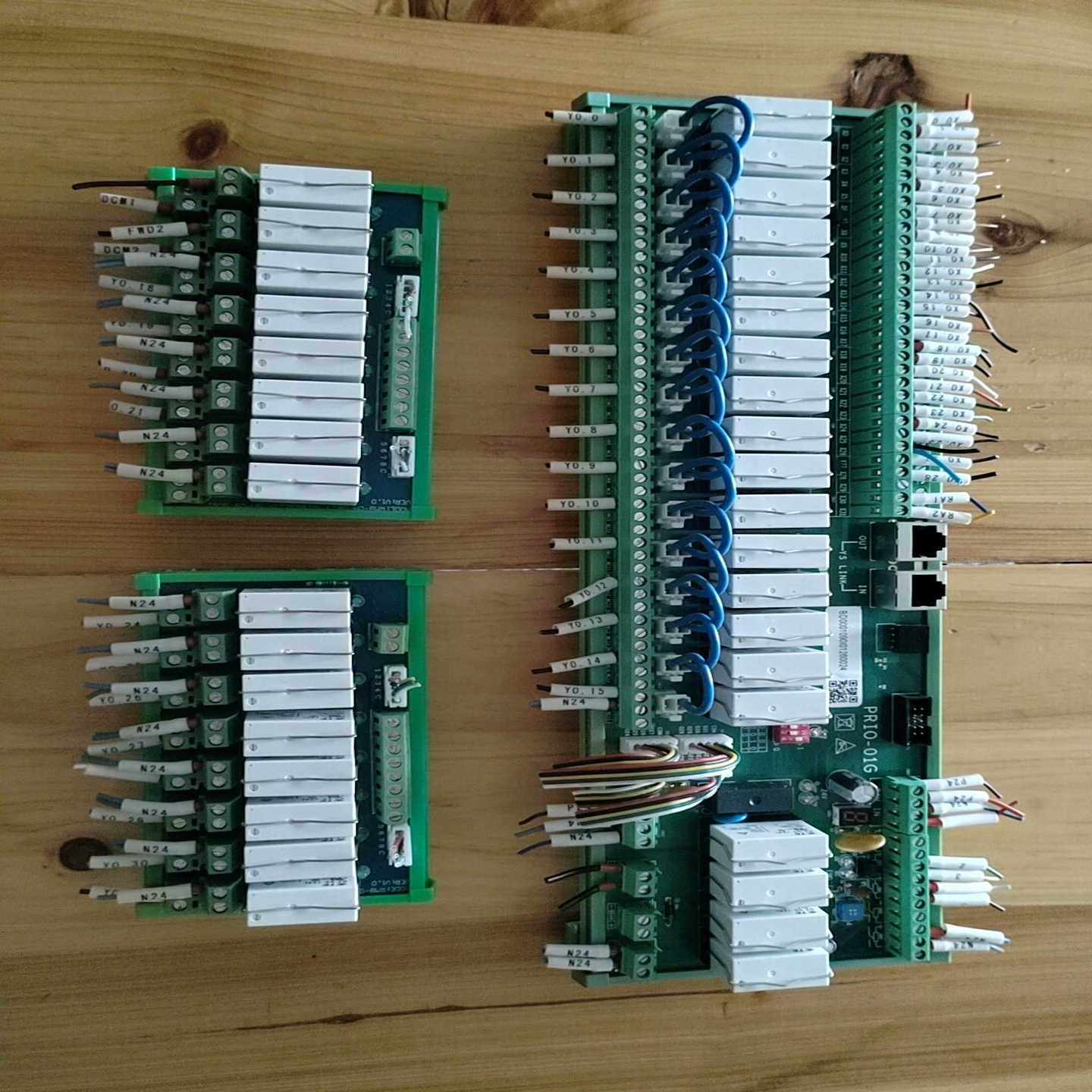 议价LYNUC继电器模组板PRIO-01G