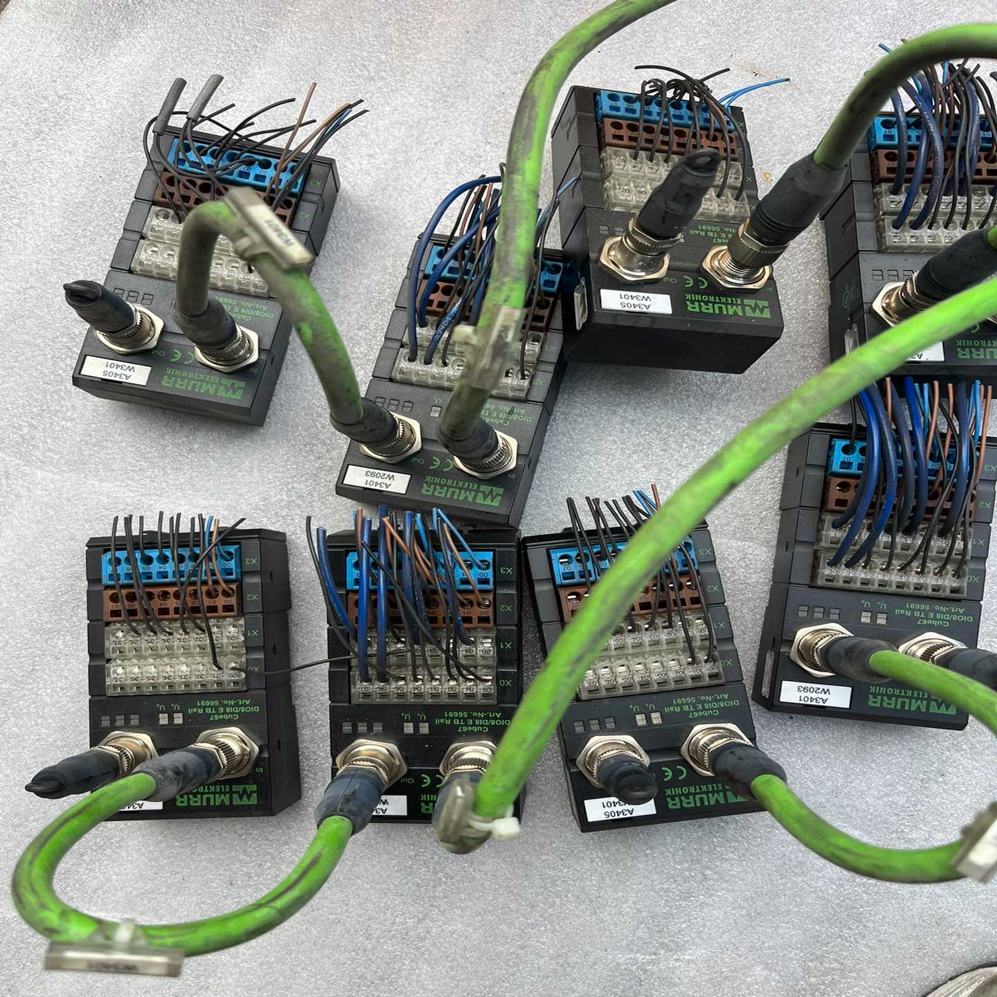 【请询价】穆尔模块DI08DI8 E TB RAIL CUBE67