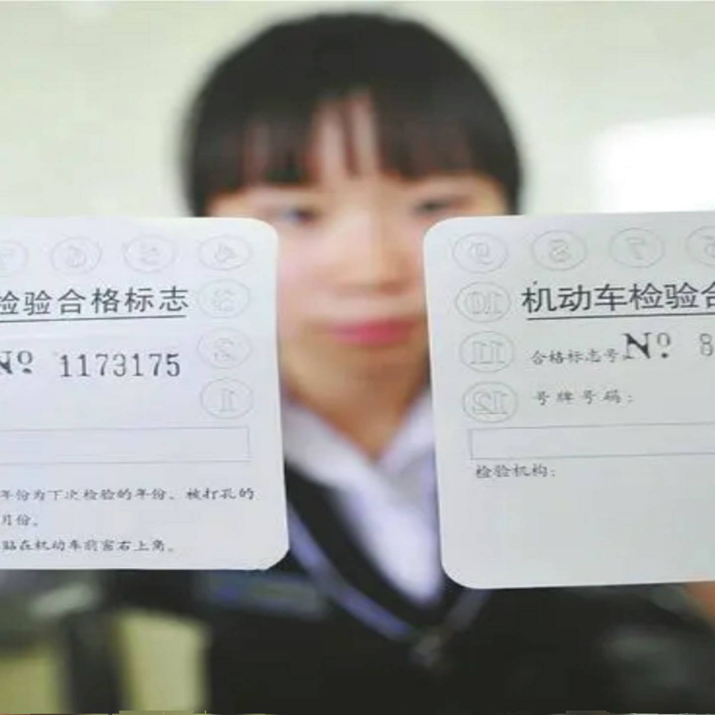 摩托车年审年检标志年检上线检验查询下载交强险电子保单到期日