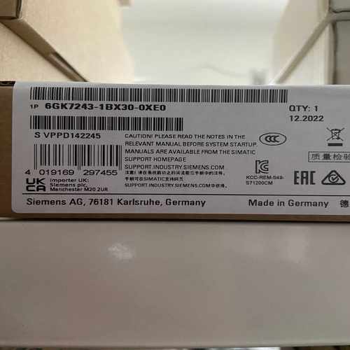 未拆！6GK7243-1BX30-0XE0询价