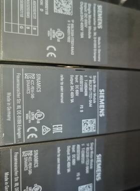 【议价】6SL3120-1TE21-0AA4驱动适用