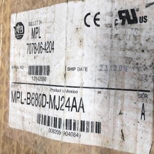 MJ24AA AB電機(jī)帶包裝 MPL 包裝 舊 B680D 詢價(jià)
