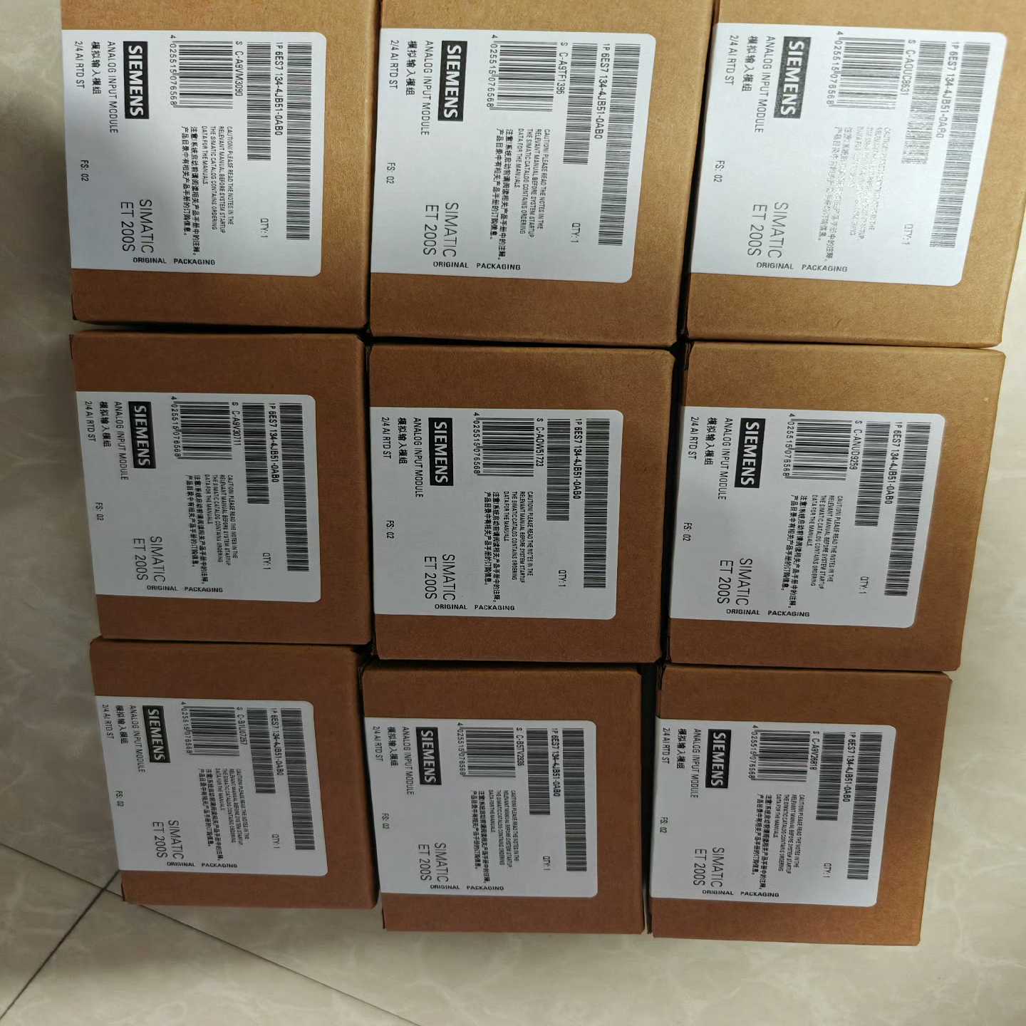 【议价】6ES7134-4JB51-0AB0未拆封多个适用