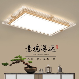 吸顶灯家用LED客厅灯现代简约新款 新中式 餐厅卧室书房轻奢主灯具