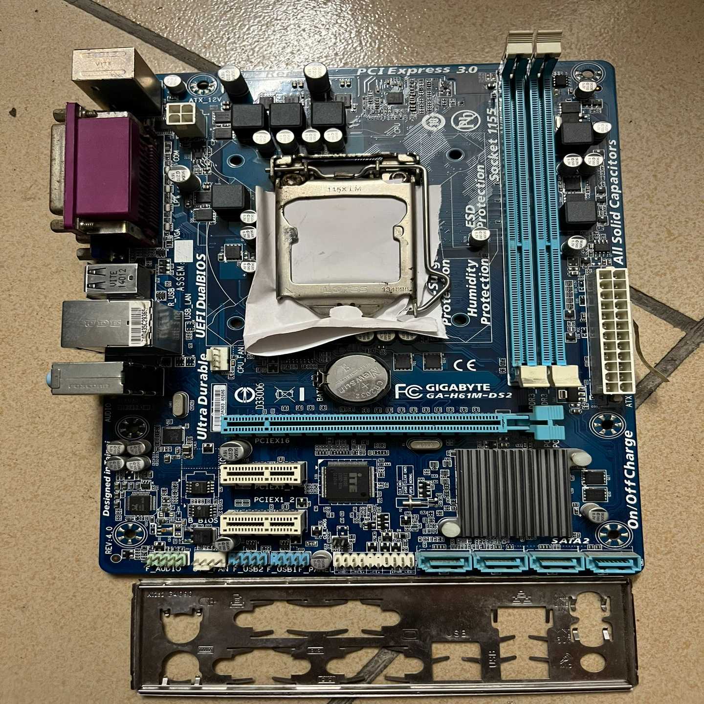 议价技嘉GA-H61M-DS2主板拆机功能测试完好需要来