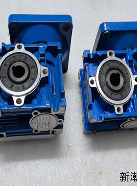 NMRV030蜗轮减速机蓝色外壳铝合金材质拆机件实物拍议价商品