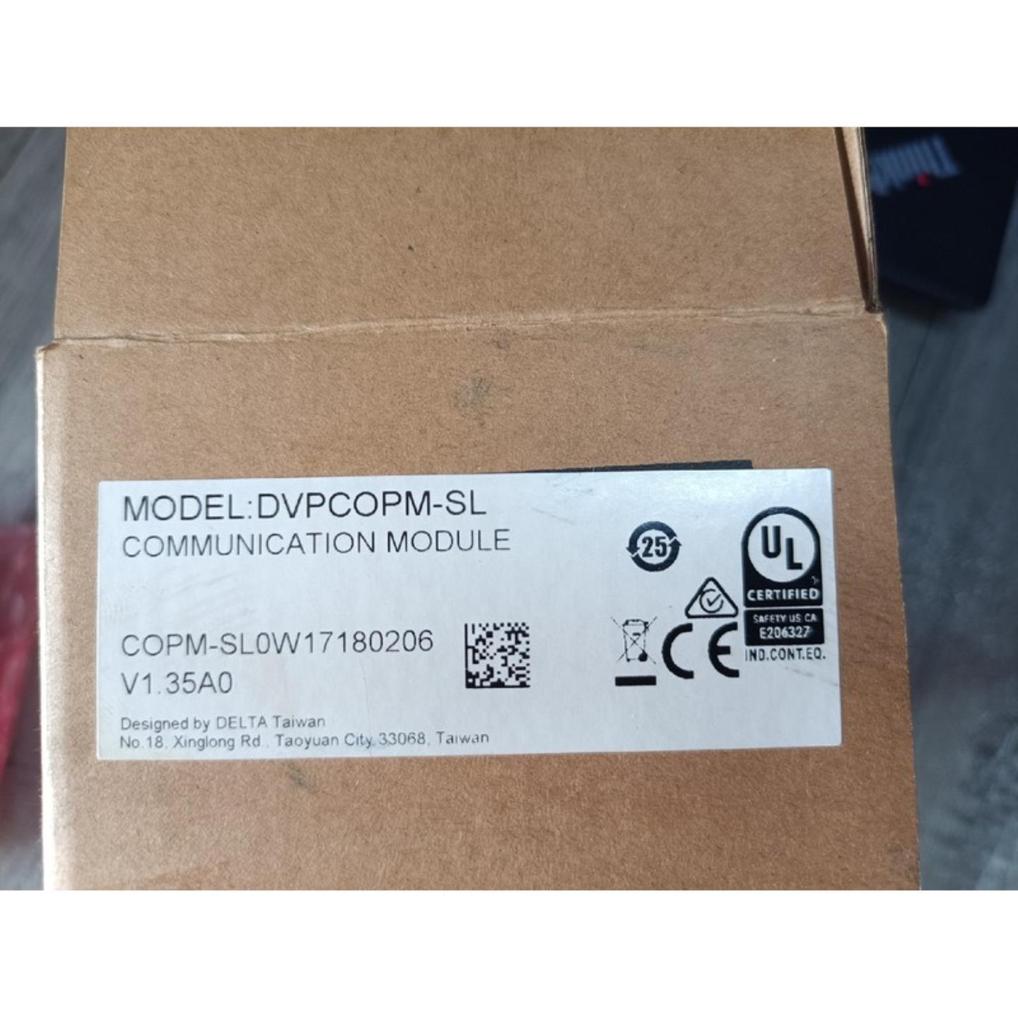 DVPCOPM-SL 未开封台达通讯模块 内外盒码一