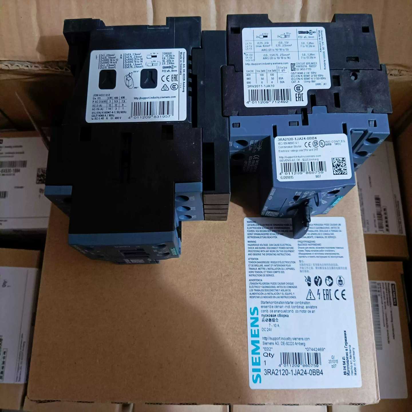 3RA2120-1JA24-0BB4启动器组合询价