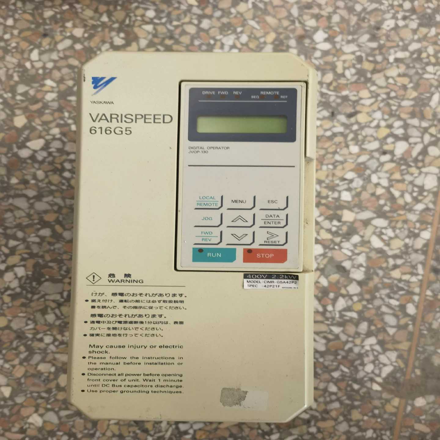 CIMR-G5A42P2 400V 安川变频器  成色如~询价