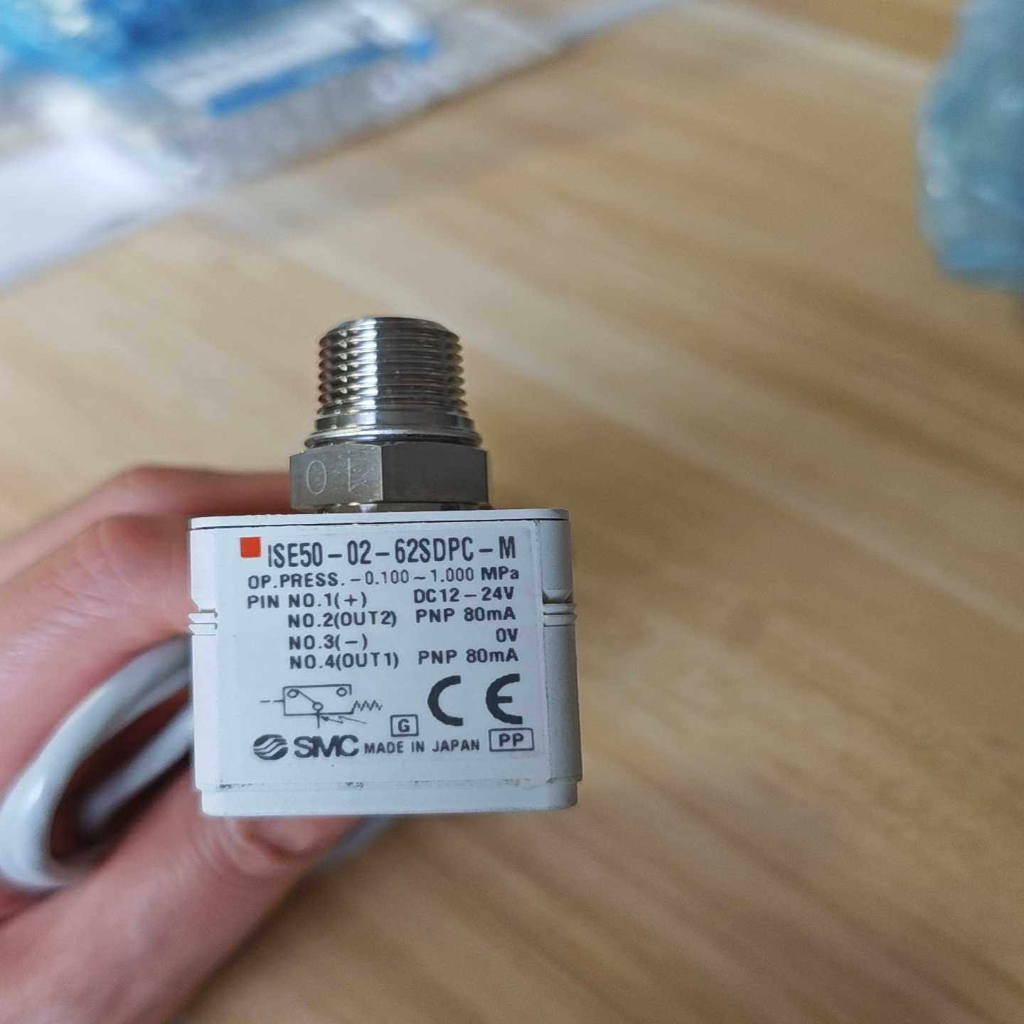 日本SMC原装ISE50-02-62SDPC-M压力传感器，-议价