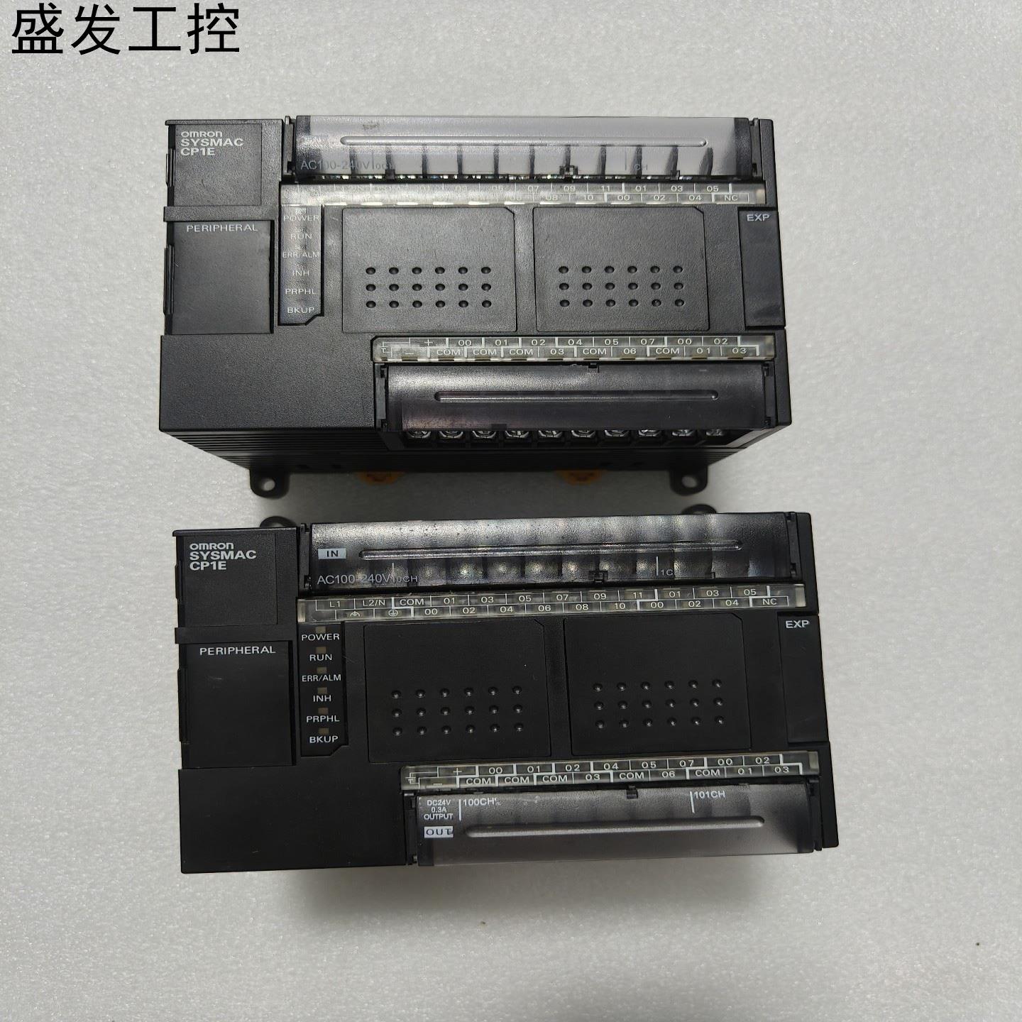 欧姆龙30点主机 CP1E-E30DR-A   实物拍照议价产品