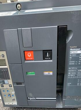 施耐德框架断路器MT16H1，固定式1600A的，3P控制器