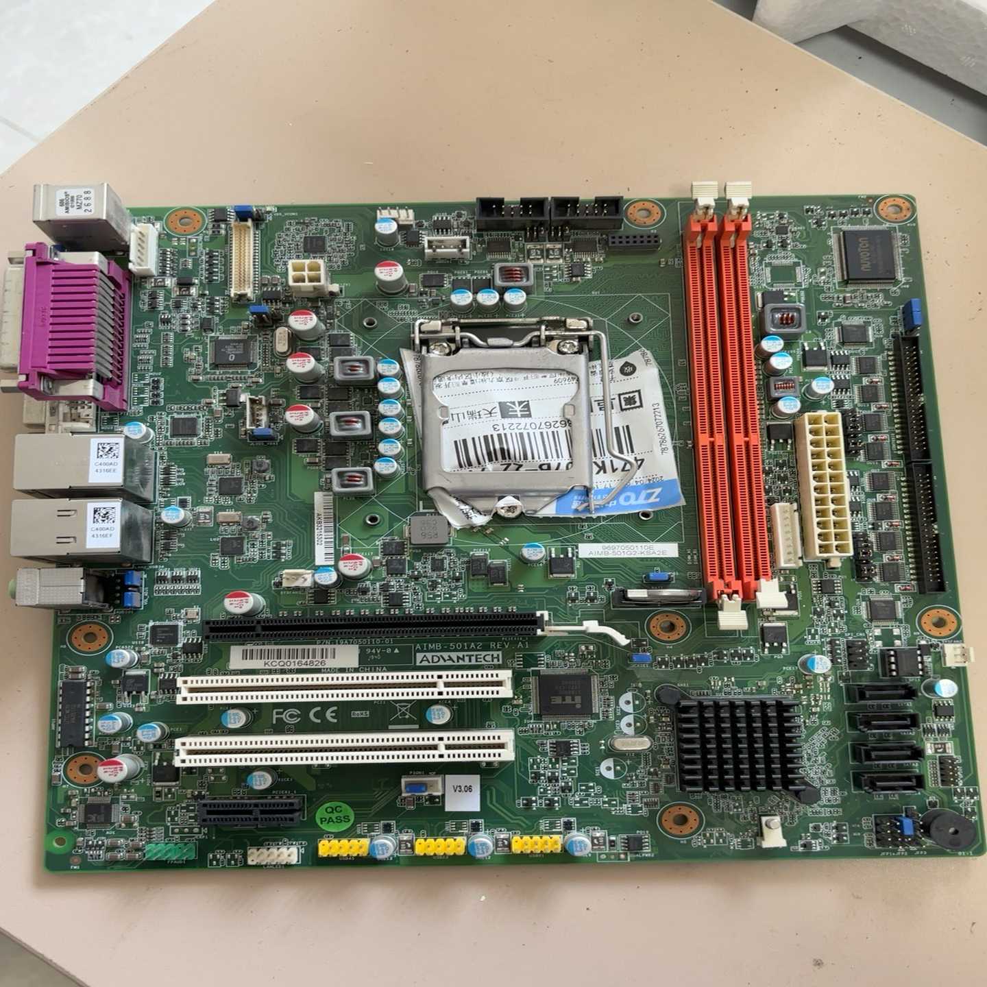 研华AIMB-501A2REV.A1工控机主板询价