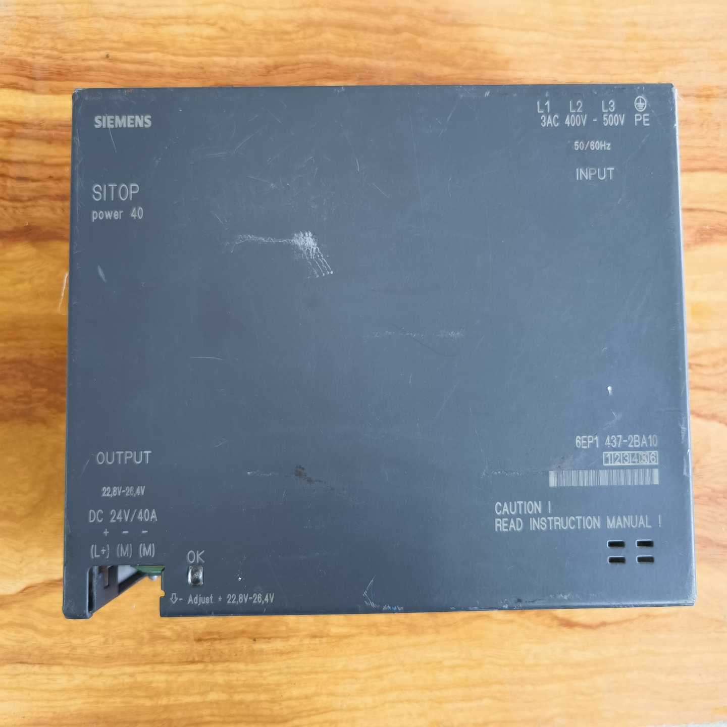 西门子电源6EP1437-2BA10输出24V40A--议价商品